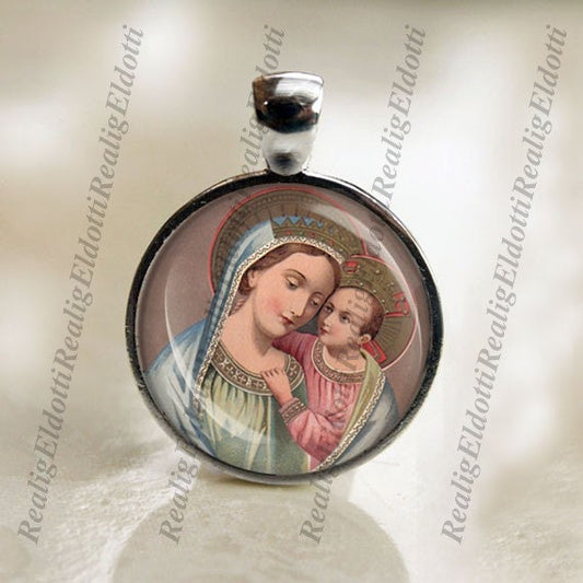Our Lady of Good Counsel - Christian Catholic Medal Pendant Religious Jewelry