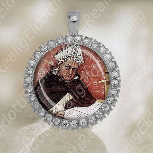 St Albertus Magnus Albert The Great Catholic Medal Religious Jewelry