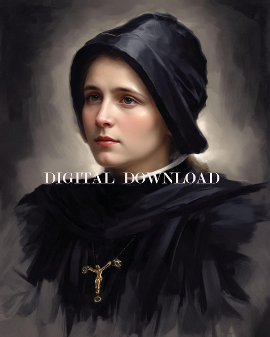 Blessed Mother Clelia Merloni Print Religious Art Digital Image image 0