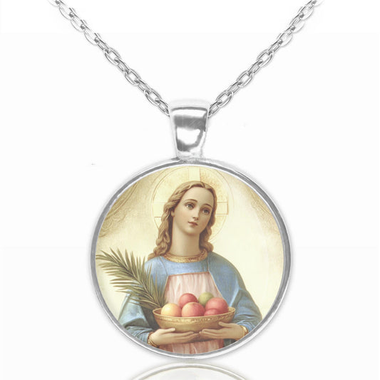 St. Dorothy Religious Necklace