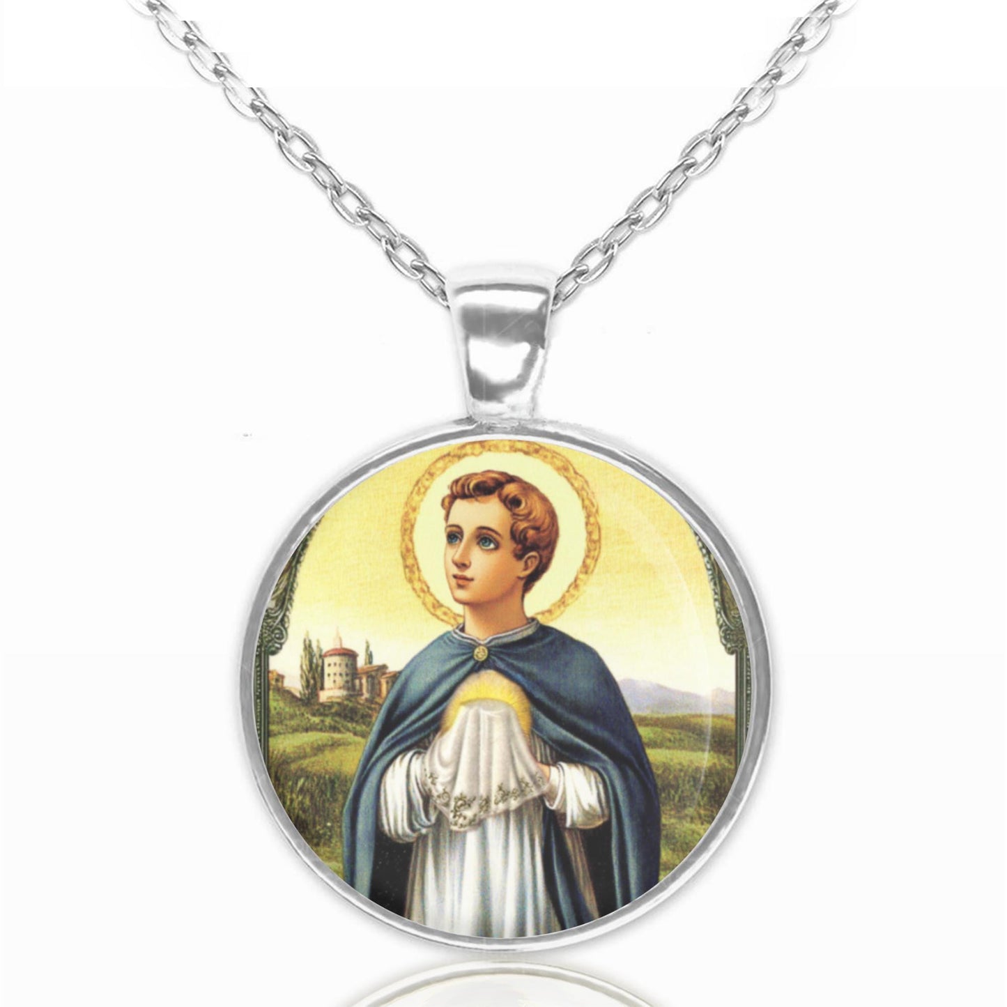 Saint Tarcisius  Necklace Tarsicius Medal Pendant Jewelry
