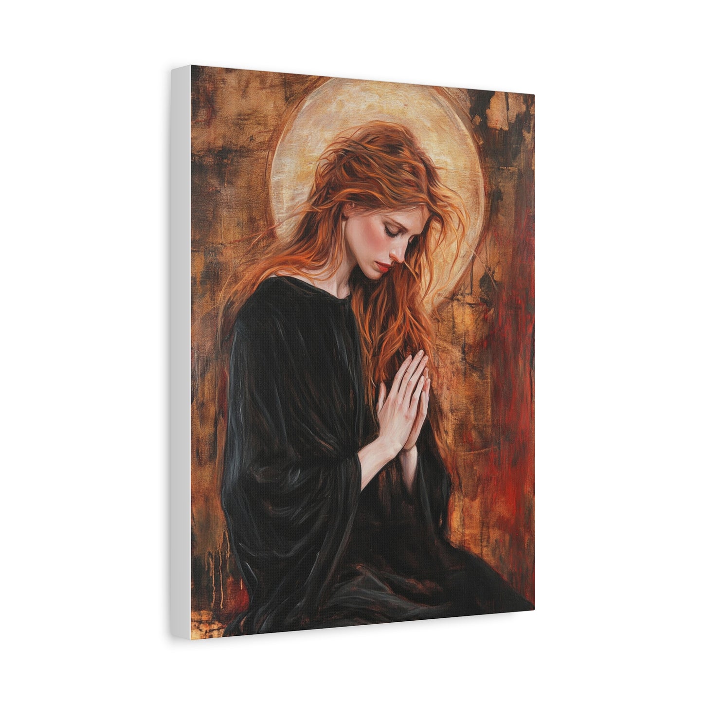 St. Mary Magdalene Catholic Canvas Wall Art, Christian Decor