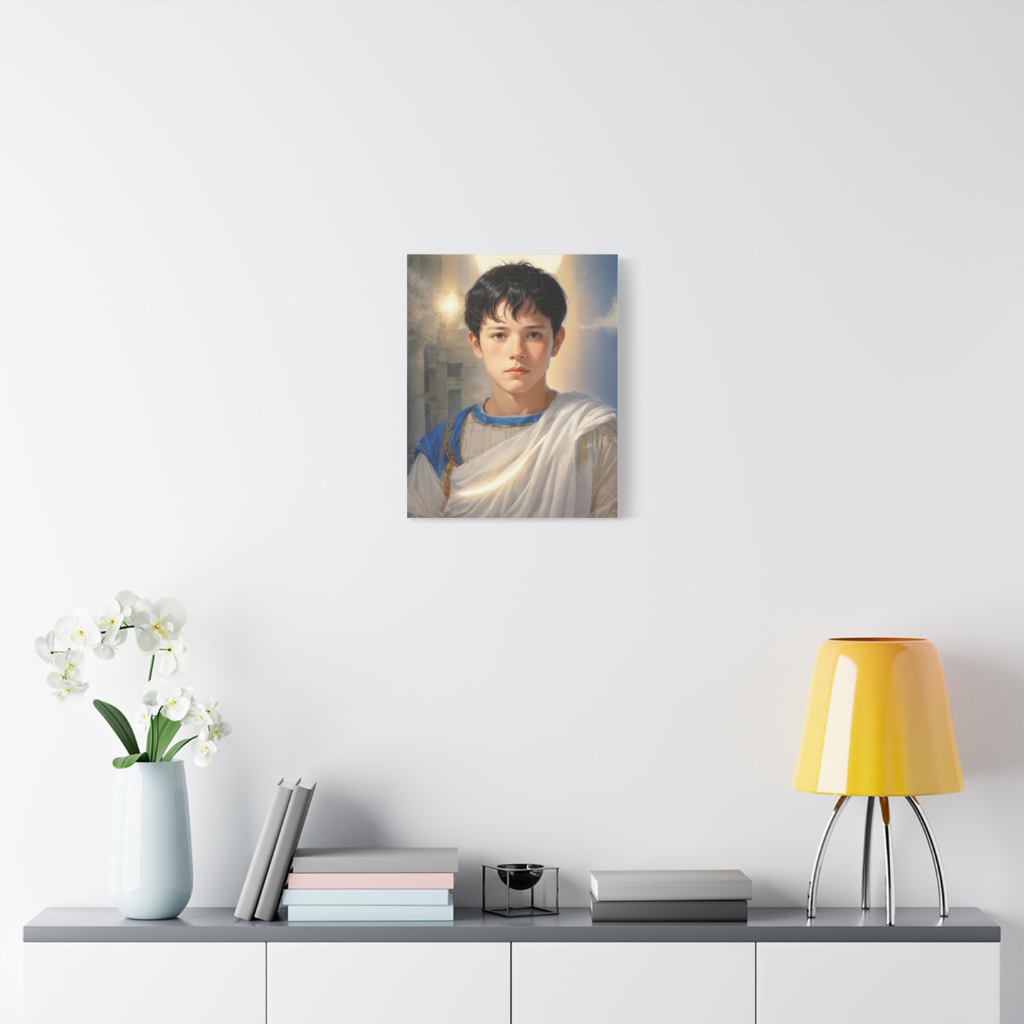 Ready to Hang - St. Pancras of Rome saint Catholic Canvas Wall Art, Christian Decor