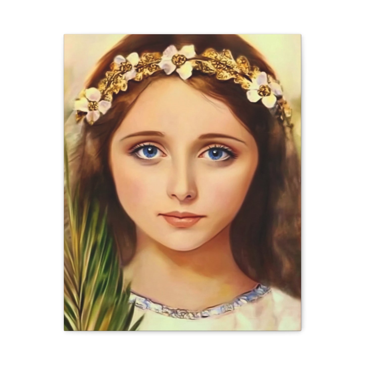 Ready To Hang - St. Philomena Catholic Canvas Wall Art, Christian Decor