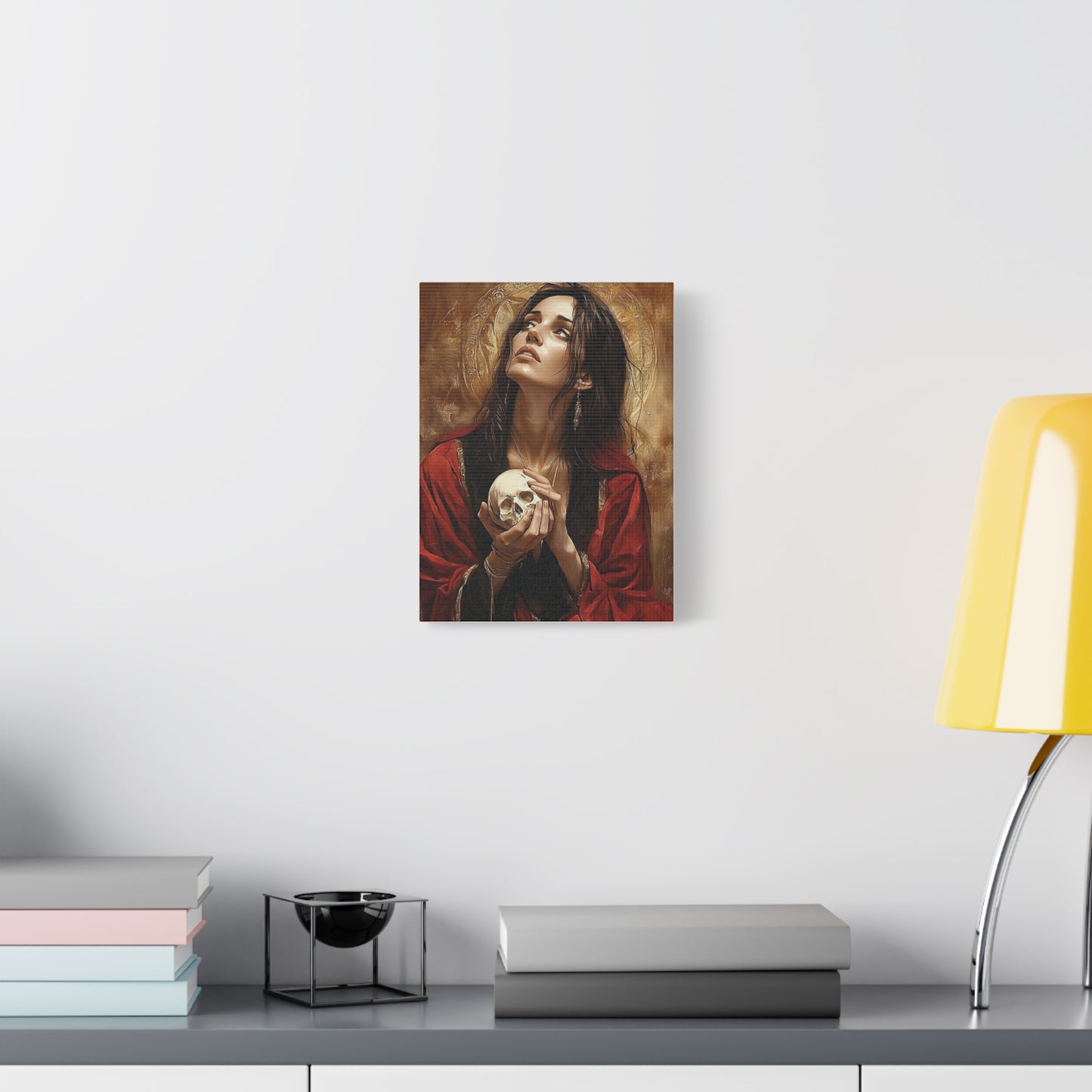 St. Mary Magdalene Catholic Canvas Wall Art, Christian Decor