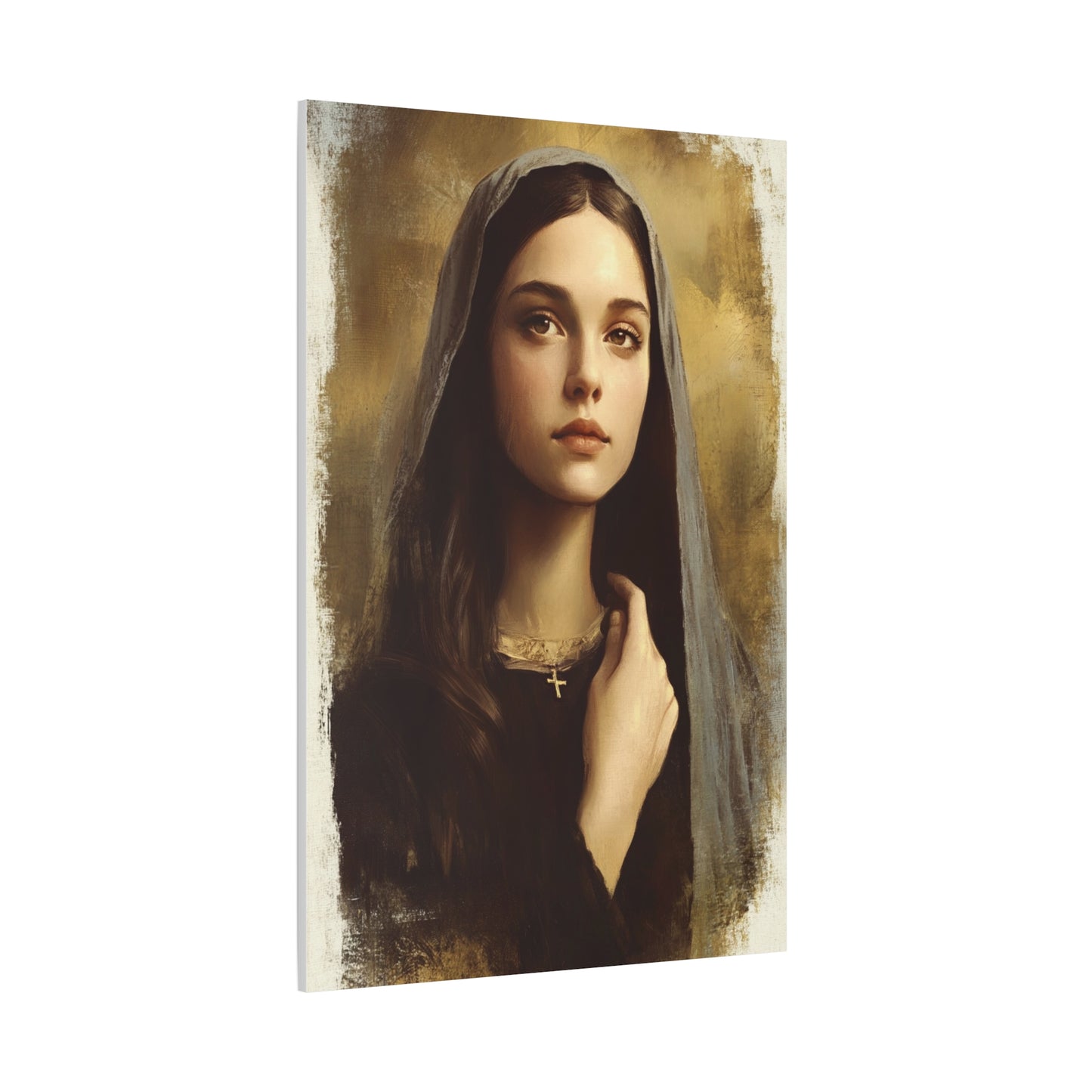 St. Clelia Barbieri Catholic Canvas Wall Art, Christian Decor