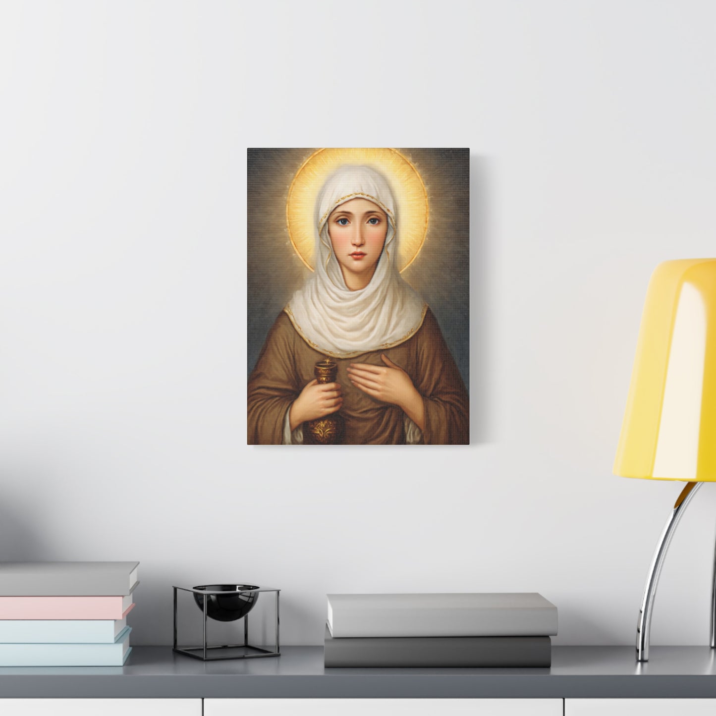 St. Joanna the Myrrhbearer Religious Canvas Wall Art, Christian Decor