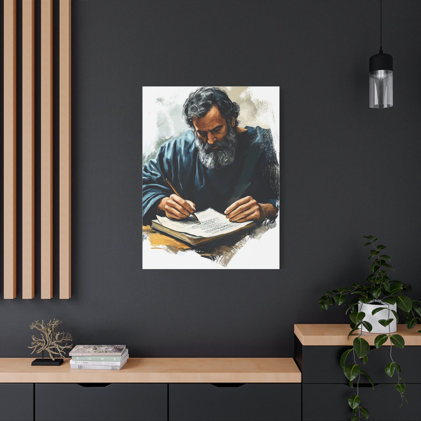 Ready to Hang - St. Paul the Apostle Catholic Canvas Wall Art, Christian Decor