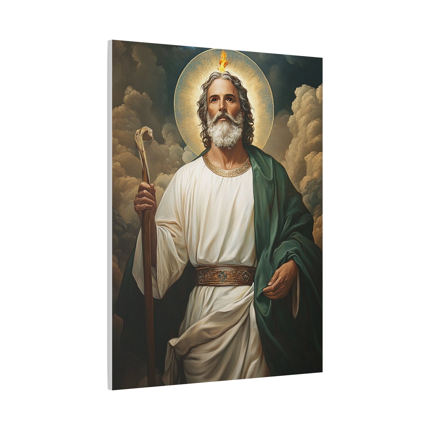 St. Jude Thaddeus Catholic Canvas Wall Art, Christian Decor