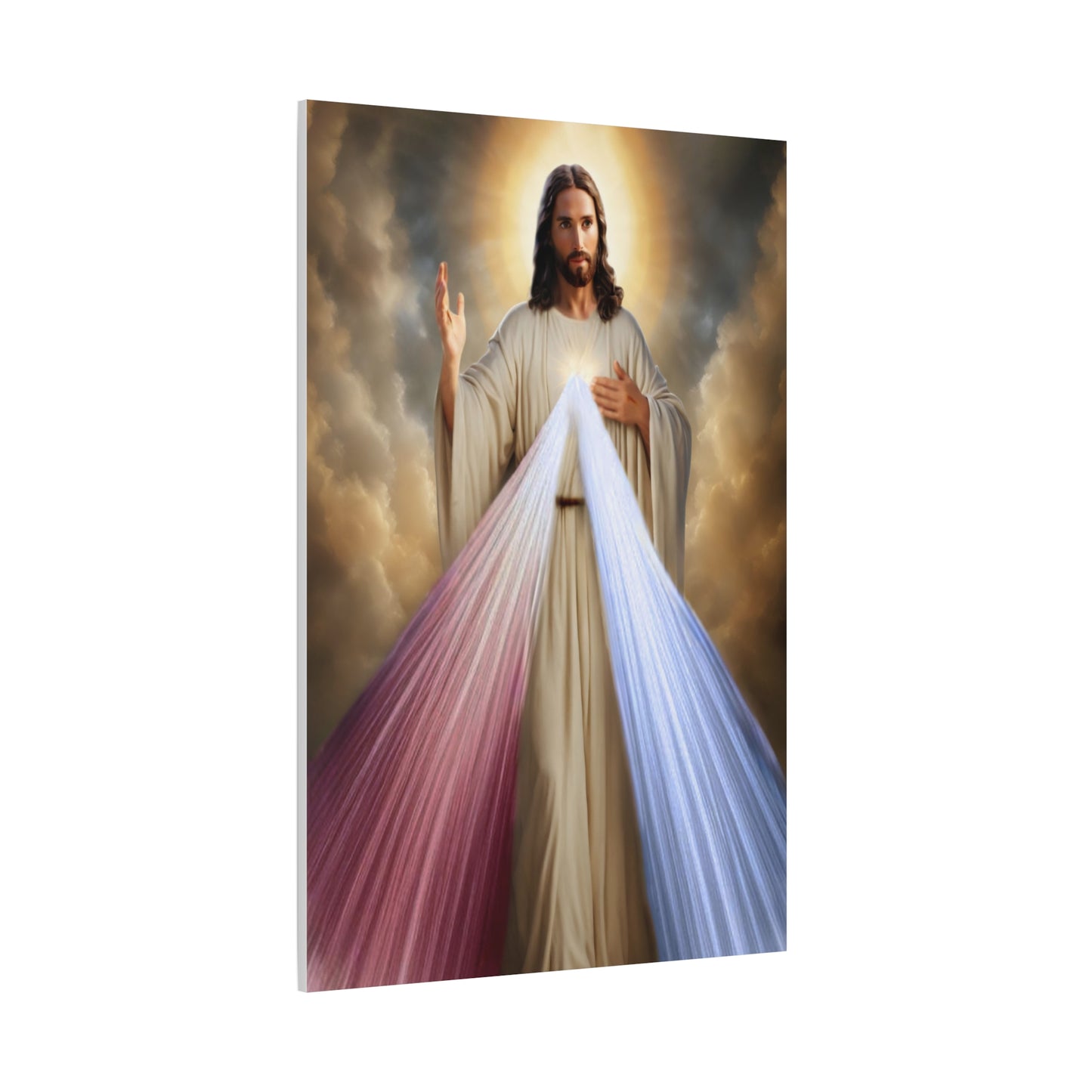 Jesus Divine Mercy Catholic Canvas Wall Art, Christian Decor