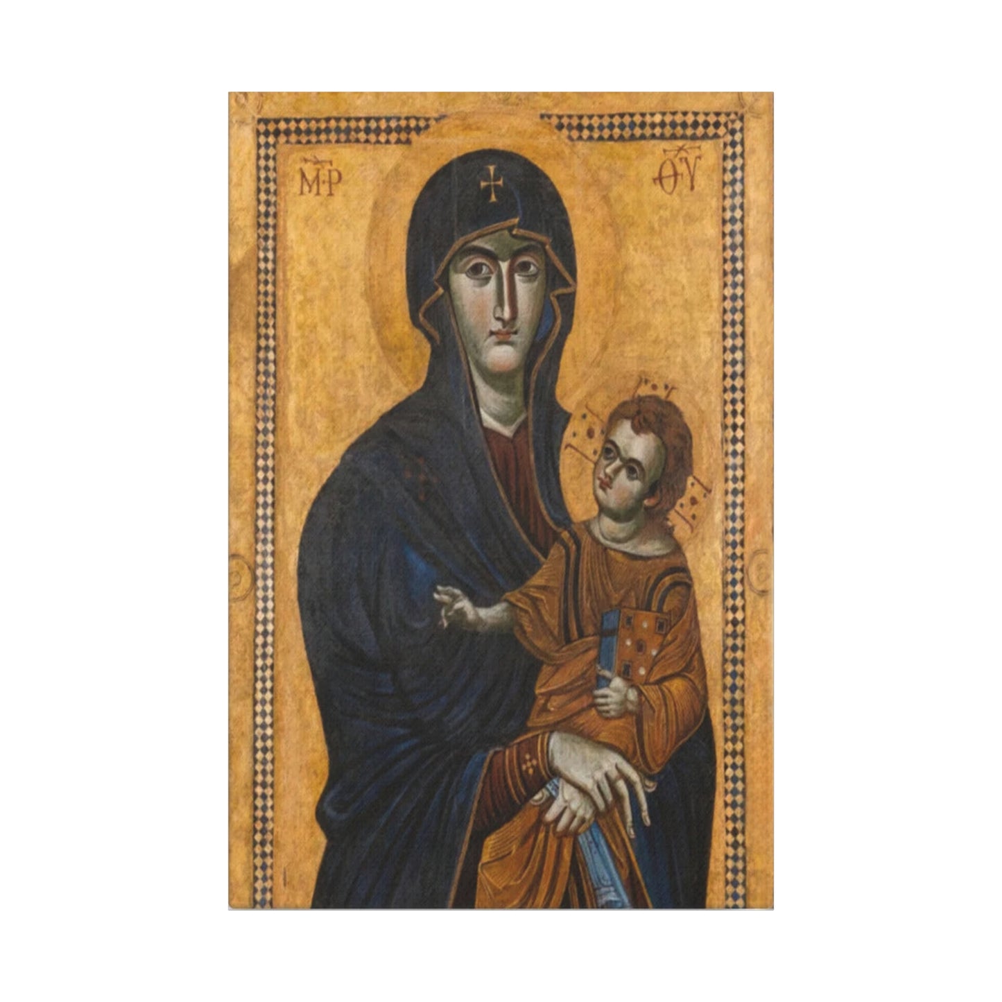 Salus Populi Romani Catholic HQ Print on Canvas Ready To Hang - Virgin Mary Canvas