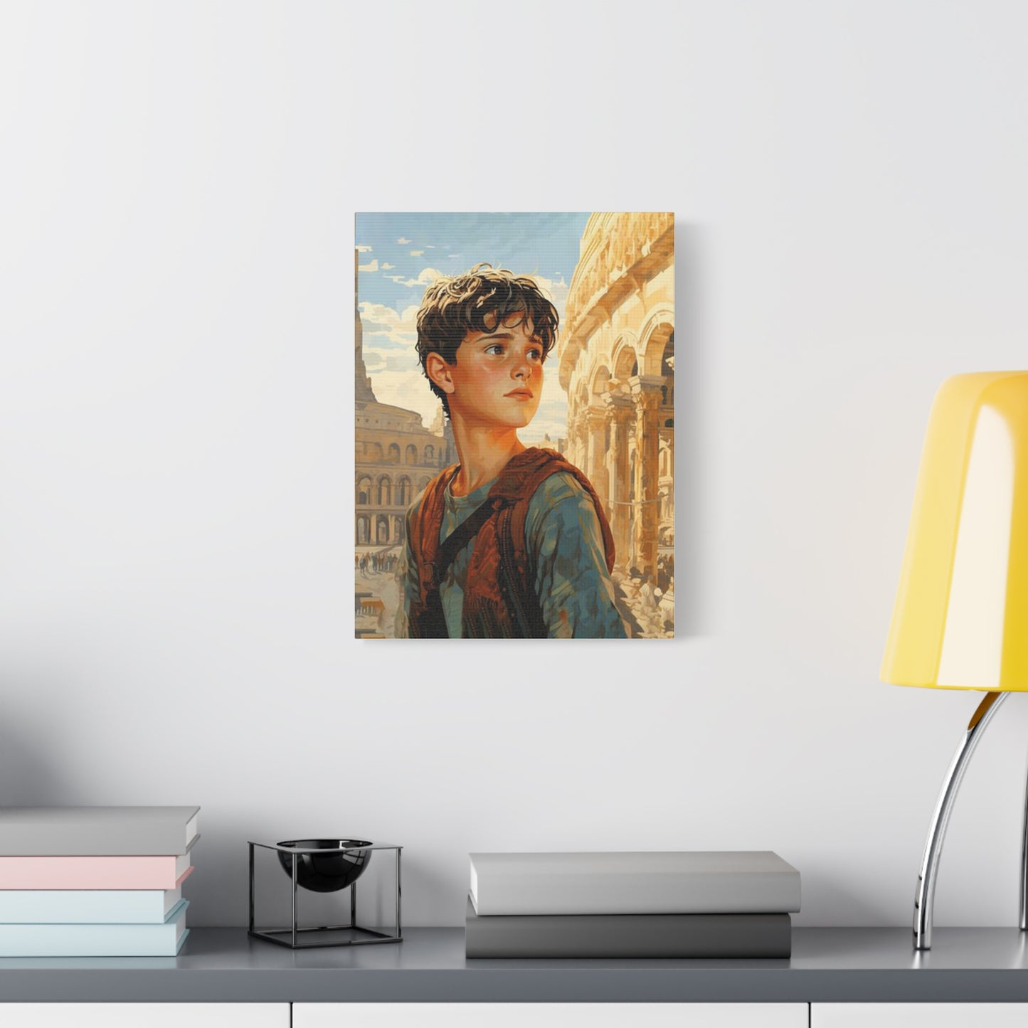Ready to Hang - St. Pancras of Rome Catholic Canvas Wall Art, Christian Decor