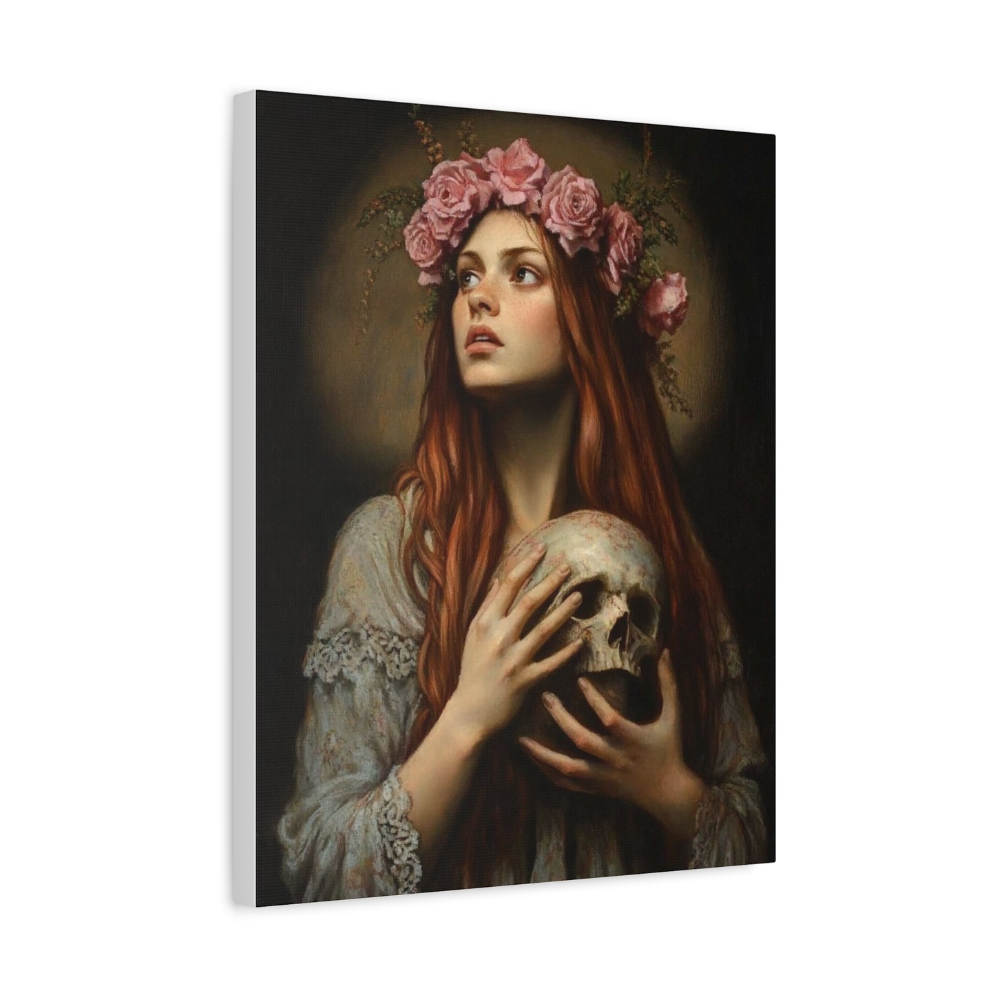 Ready To Hang - St. Rosalia la Santuzza Catholic Canvas Wall Art, Christian Decor