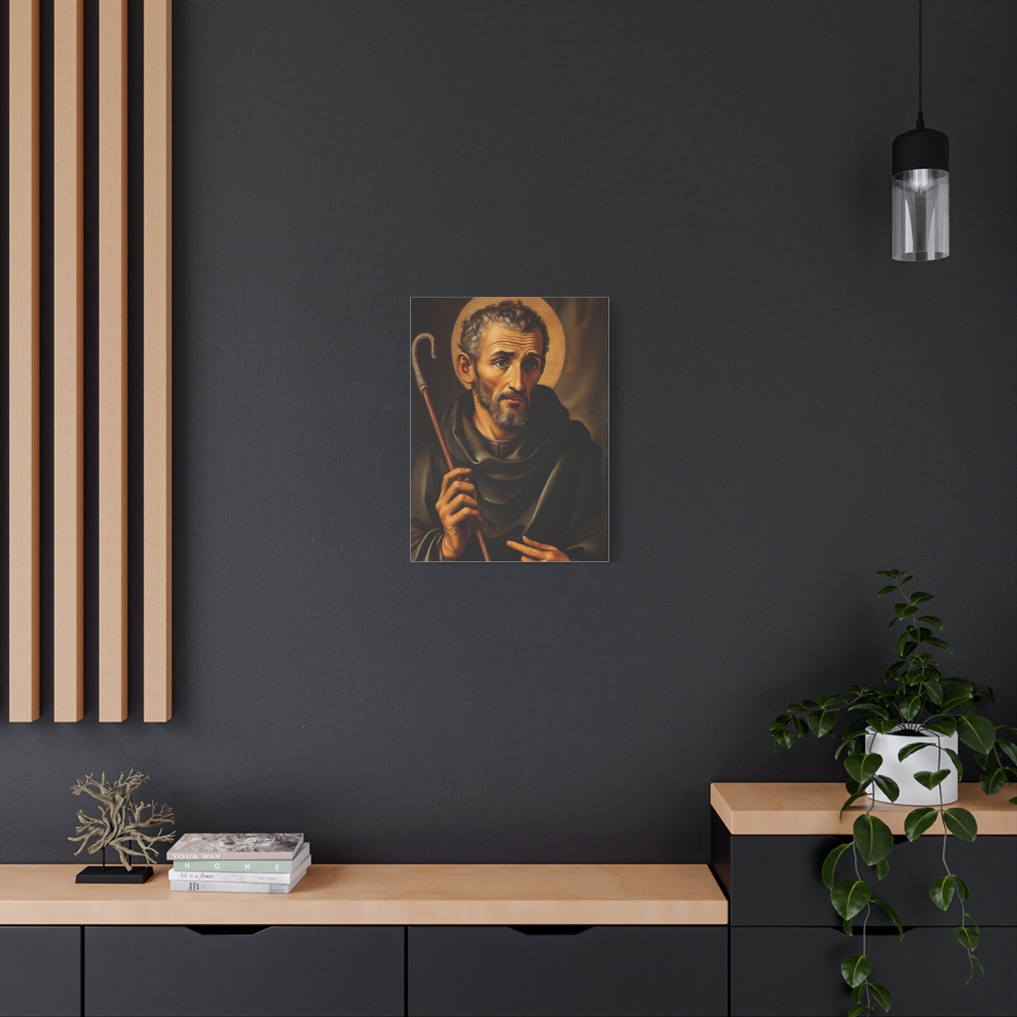 Ready to Hang - St. Peter Canisius Catholic Canvas Wall Art, Christian Decor