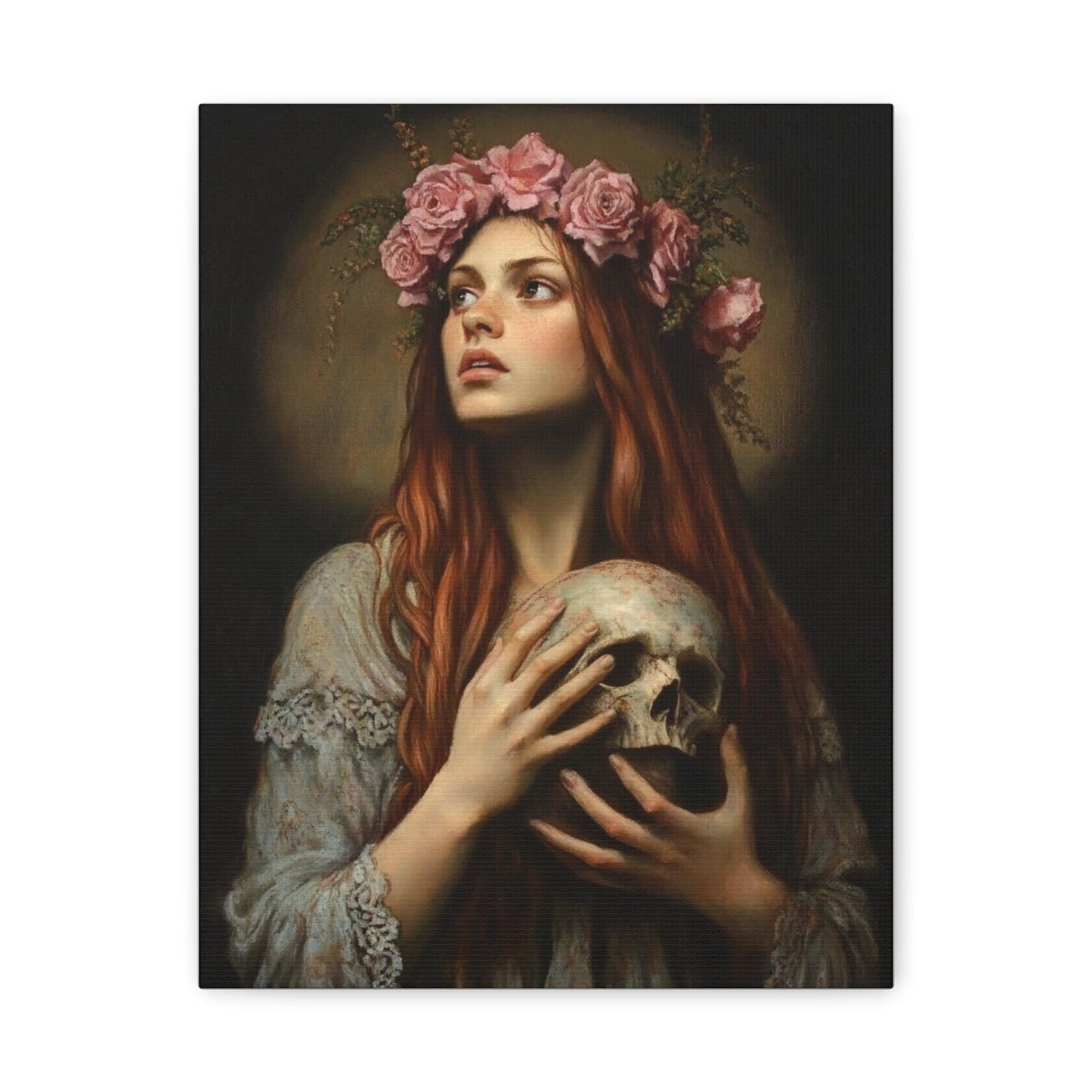 Ready To Hang - St. Rosalia la Santuzza Catholic Canvas Wall Art, Christian Decor