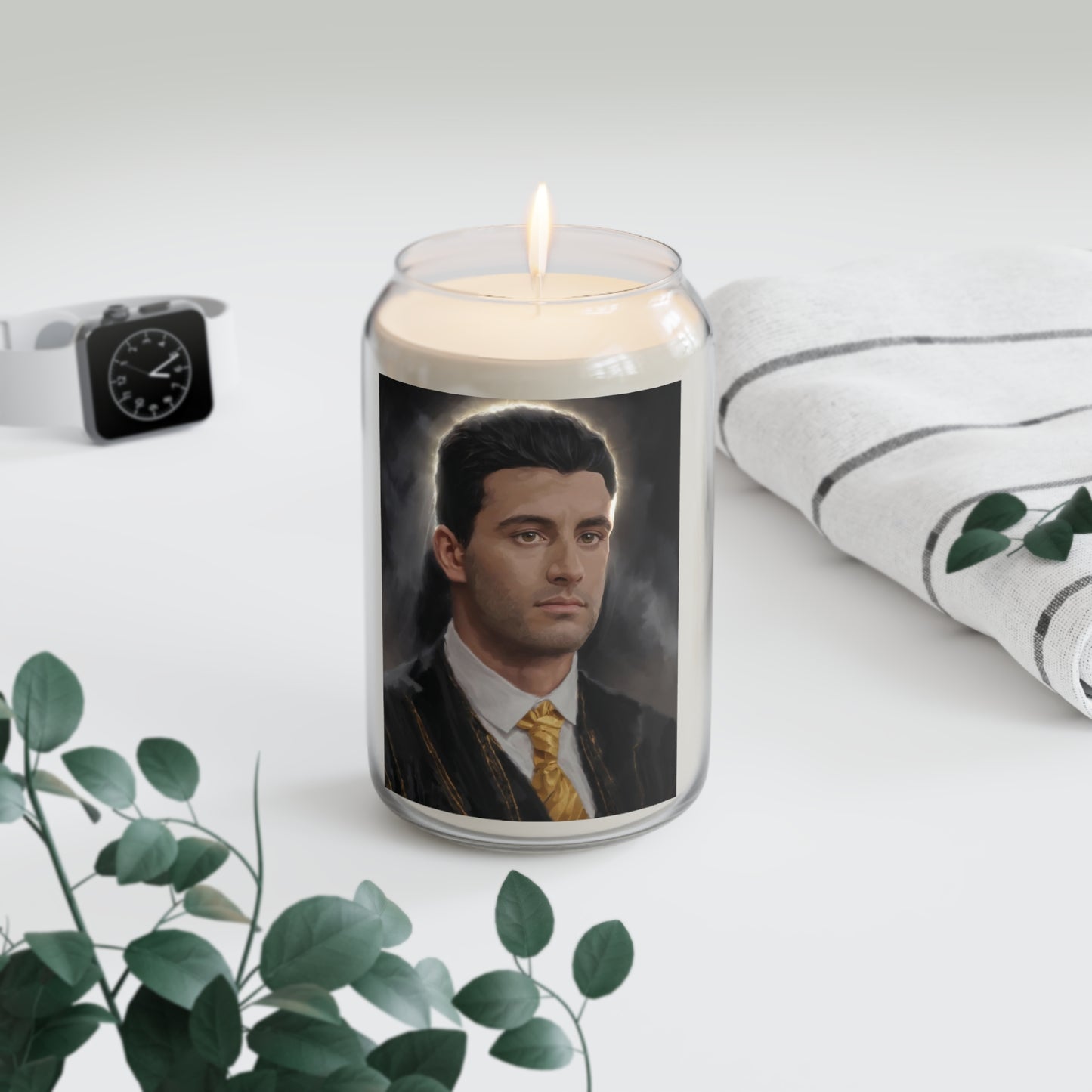 Blessed Pier Giorgio Frassati Catholic Serenity Scented Candle, 13.75oz | Relaxation Gift, Home Decor, Calm Atmosphere, Religious Decor