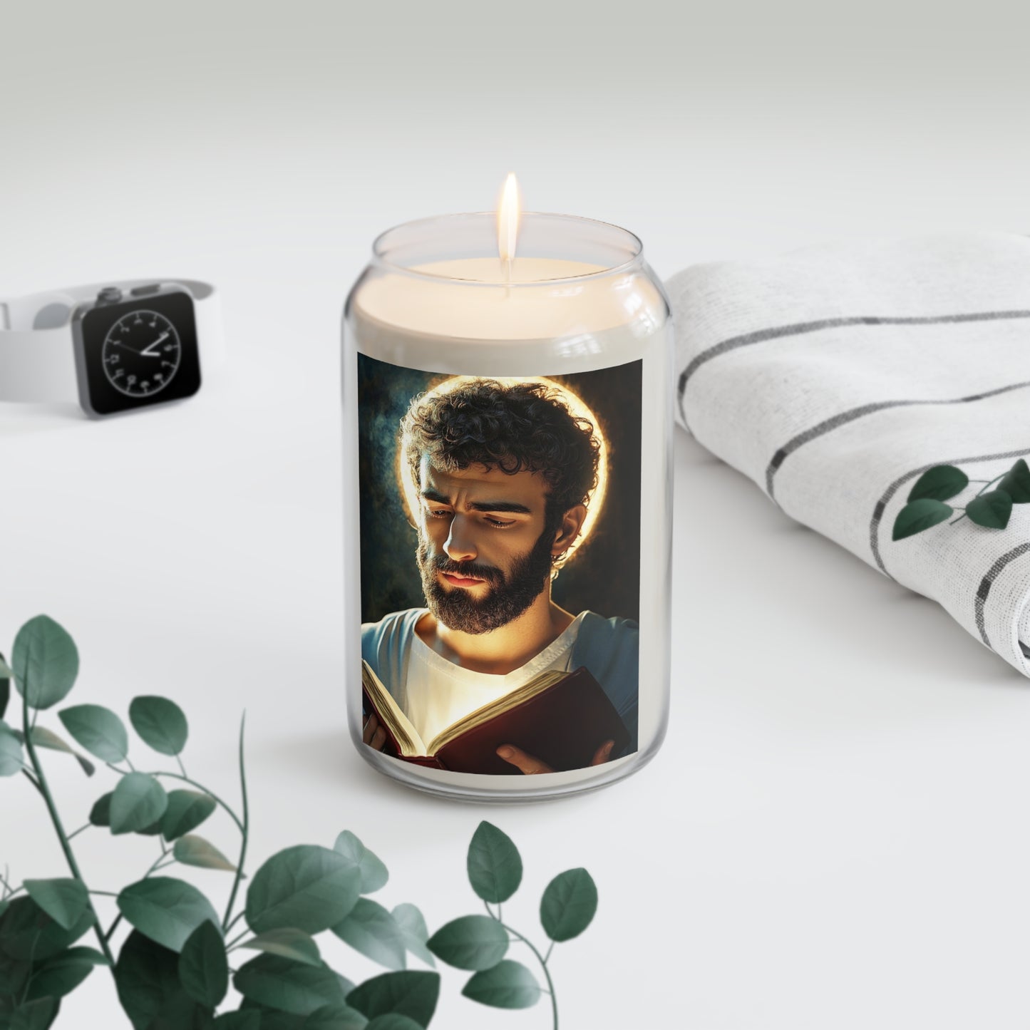 St. Barnabas Catholic Serenity Scented Candle, 13.75oz | Relaxation Gift, Home Decor, Calm Atmosphere, Religious Decor