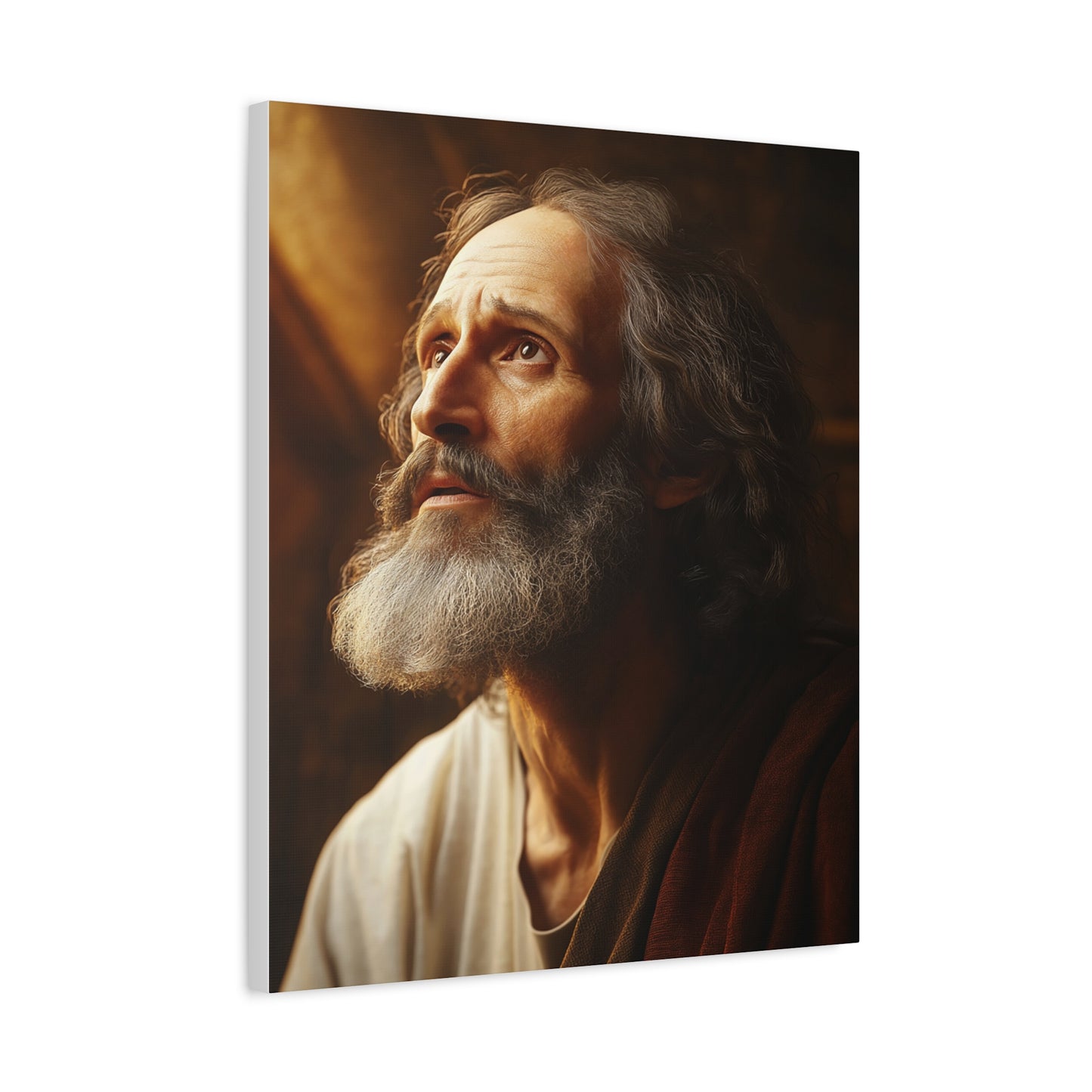 St. Matthew Apostle and Evangelist Catholic Canvas Wall Art, Christian Decor