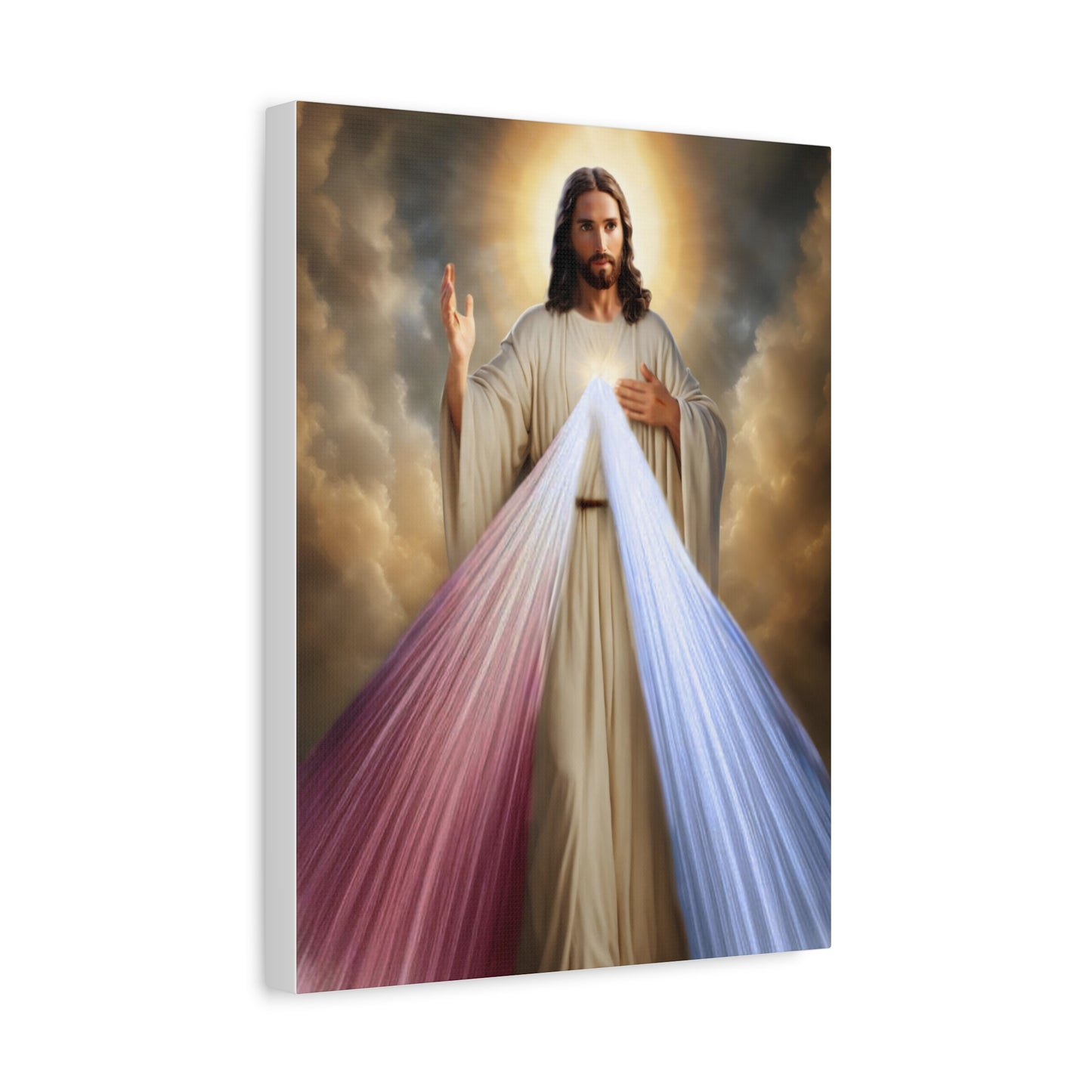 Jesus Divine Mercy Catholic Canvas Wall Art, Christian Decor