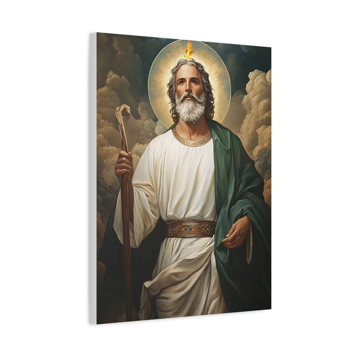 St. Jude Thaddeus Catholic Canvas Wall Art, Christian Decor