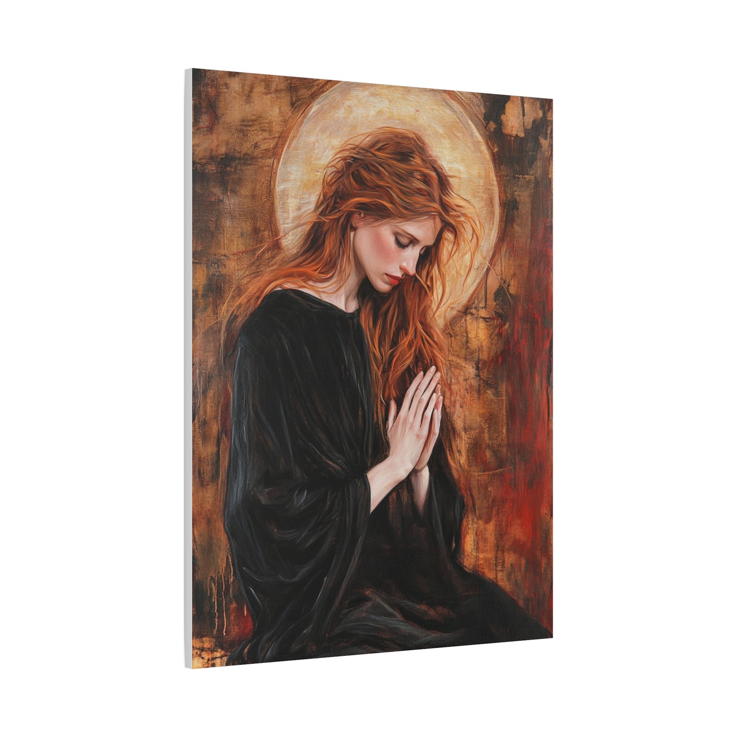 St. Mary Magdalene Catholic Canvas Wall Art, Christian Decor
