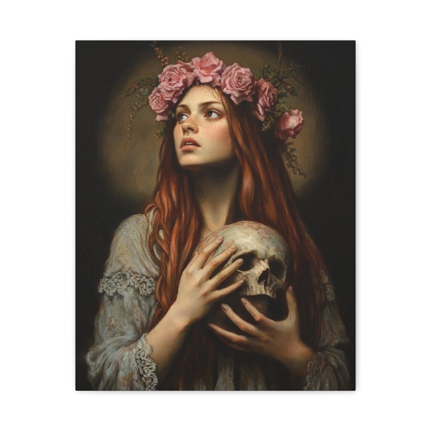 Ready To Hang - St. Rosalia la Santuzza Catholic Canvas Wall Art, Christian Decor