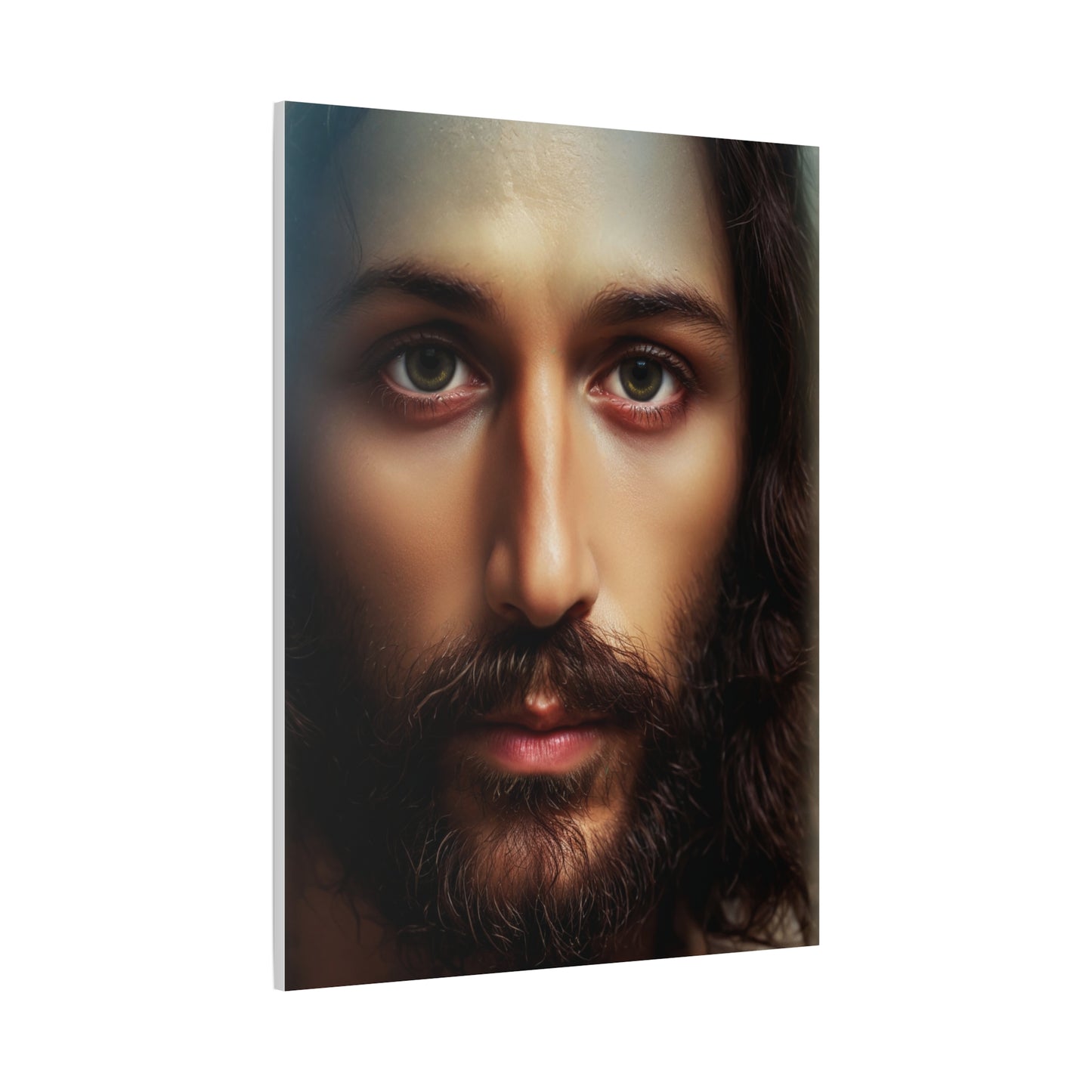 Jesus Christ Holy Face Catholic Canvas Wall Art, Christian Decor