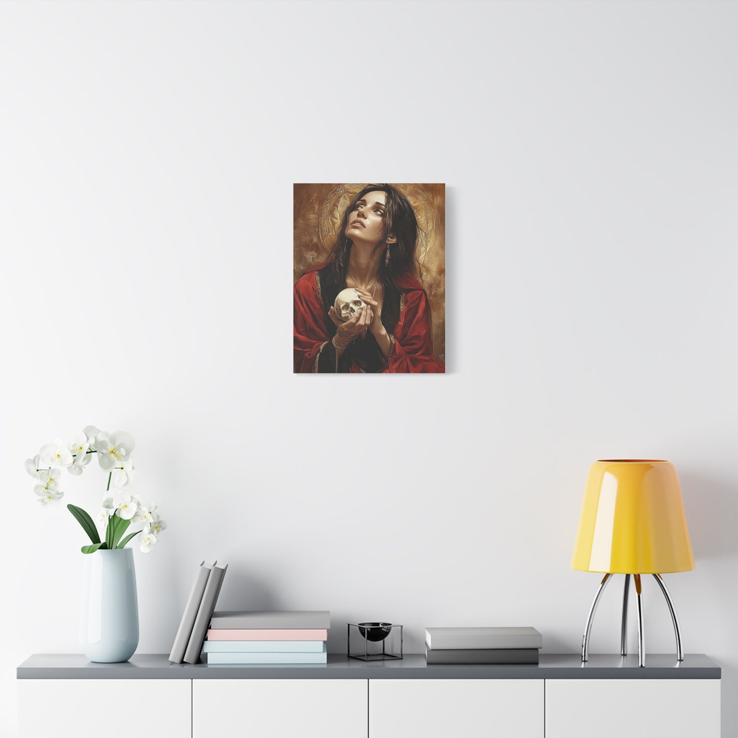 St. Mary Magdalene Catholic Canvas Wall Art, Christian Decor