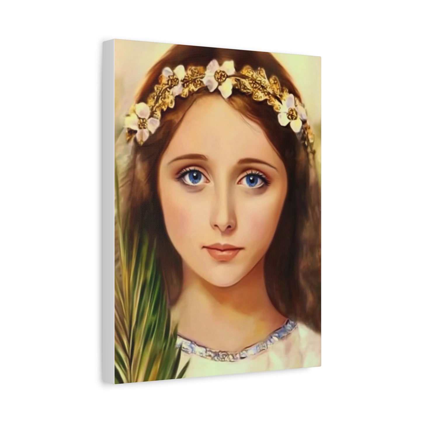Ready To Hang - St. Philomena Catholic Canvas Wall Art, Christian Decor