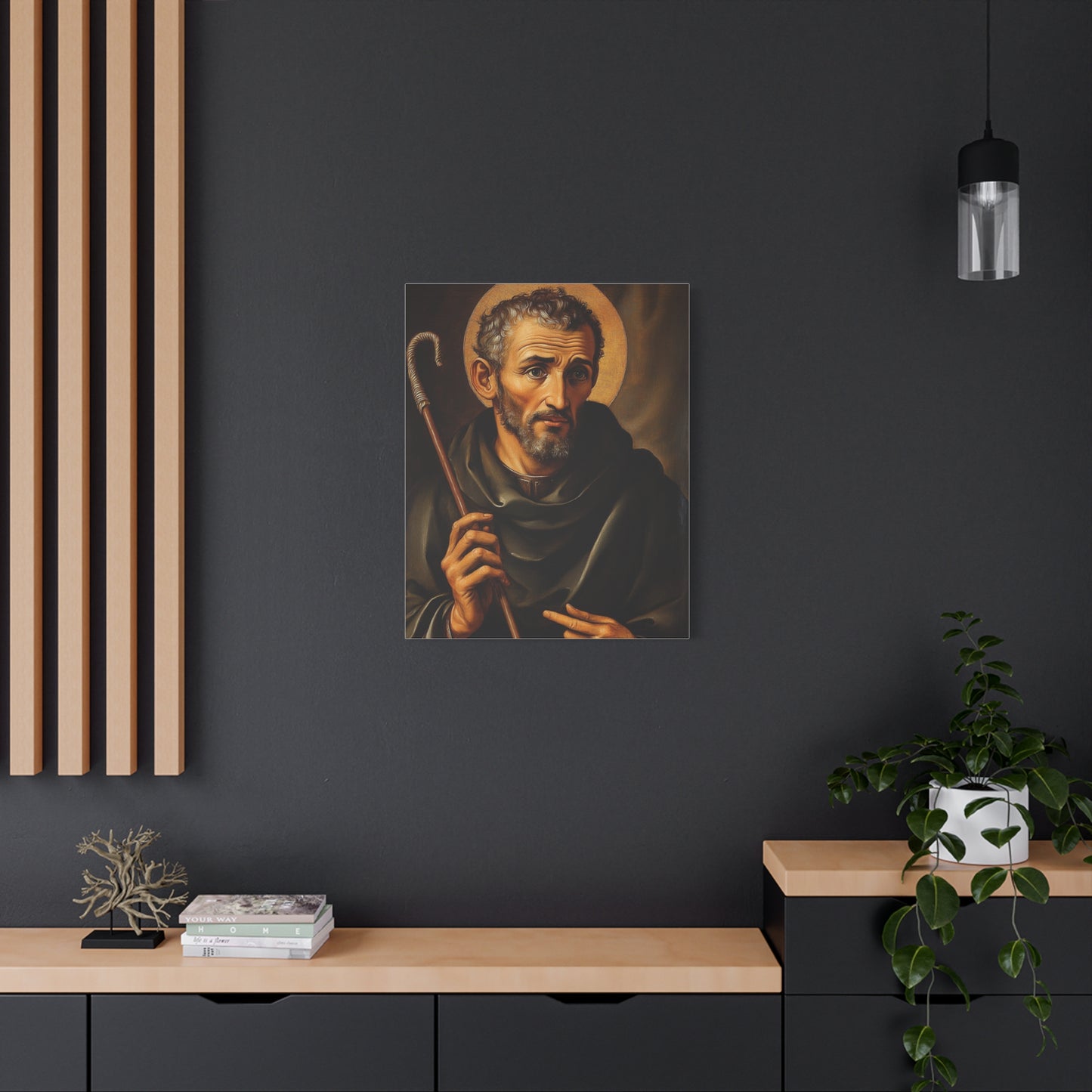Ready to Hang - St. Peter Canisius Catholic Canvas Wall Art, Christian Decor