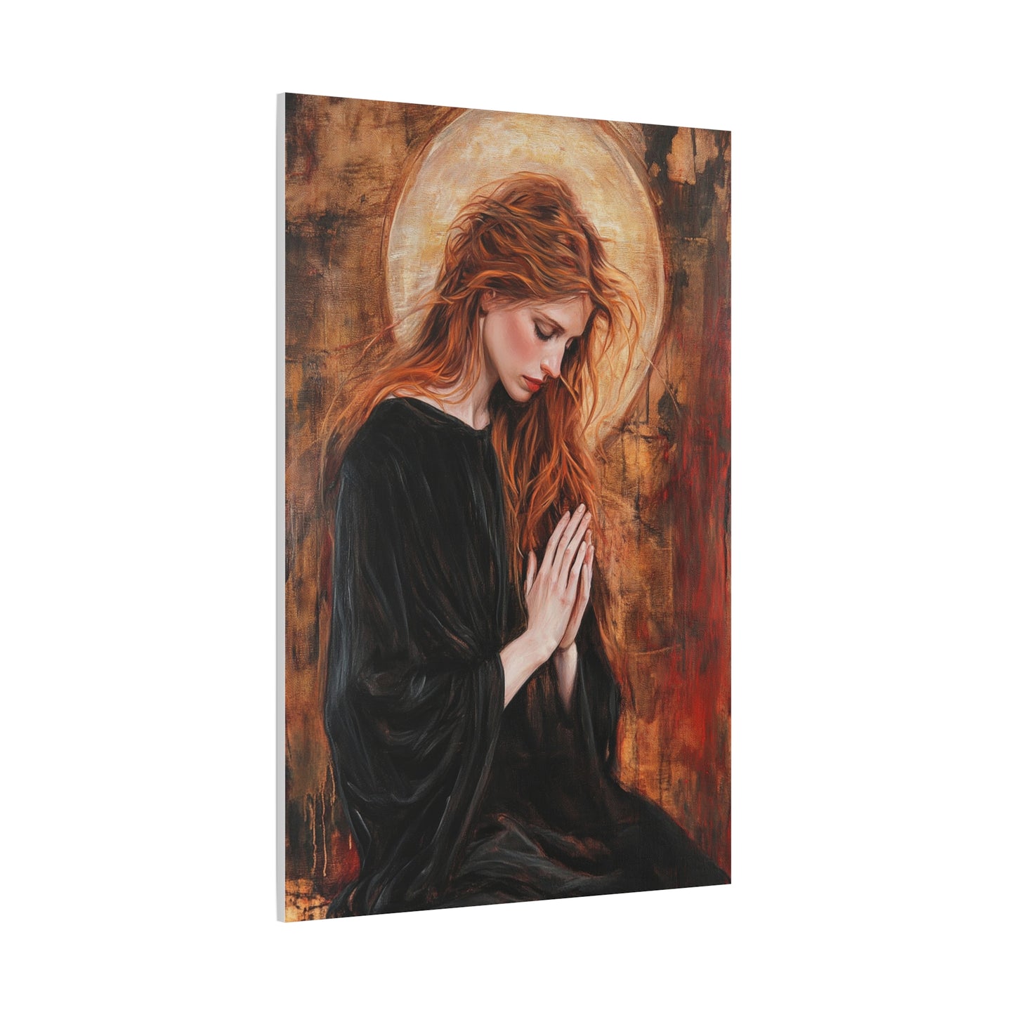 St. Mary Magdalene Catholic Canvas Wall Art, Christian Decor