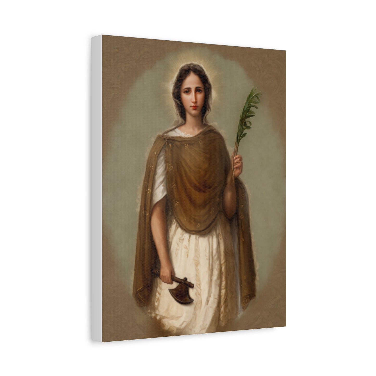 St. Engracia Catholic Canvas Wall Art, Christian Decor