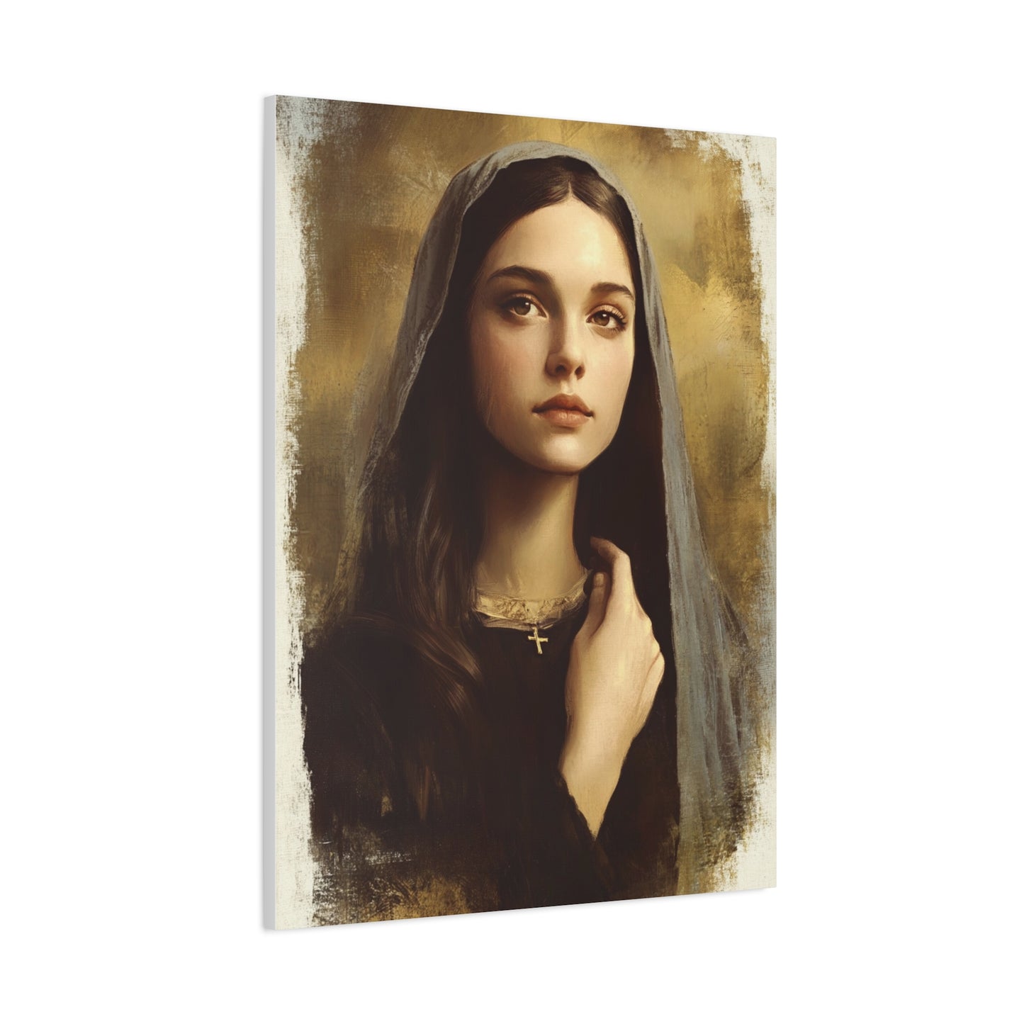 St. Clelia Barbieri Catholic Canvas Wall Art, Christian Decor