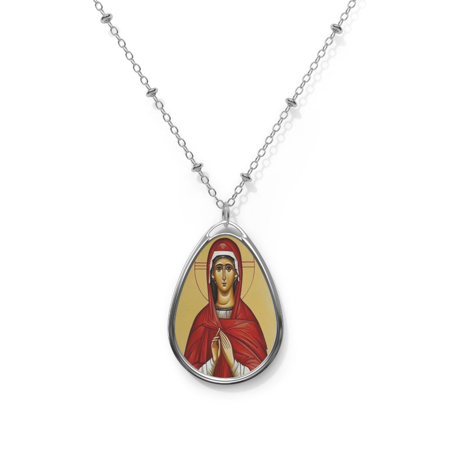 Antusa Constantinopla Catholic Necklace Drop Pendant