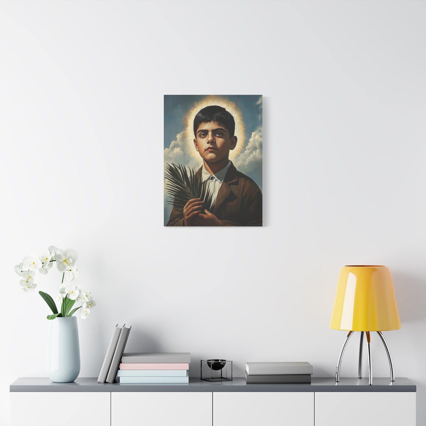 St. Jose Sanchez del Rio Catholic Canvas Wall Art, Christian Decor