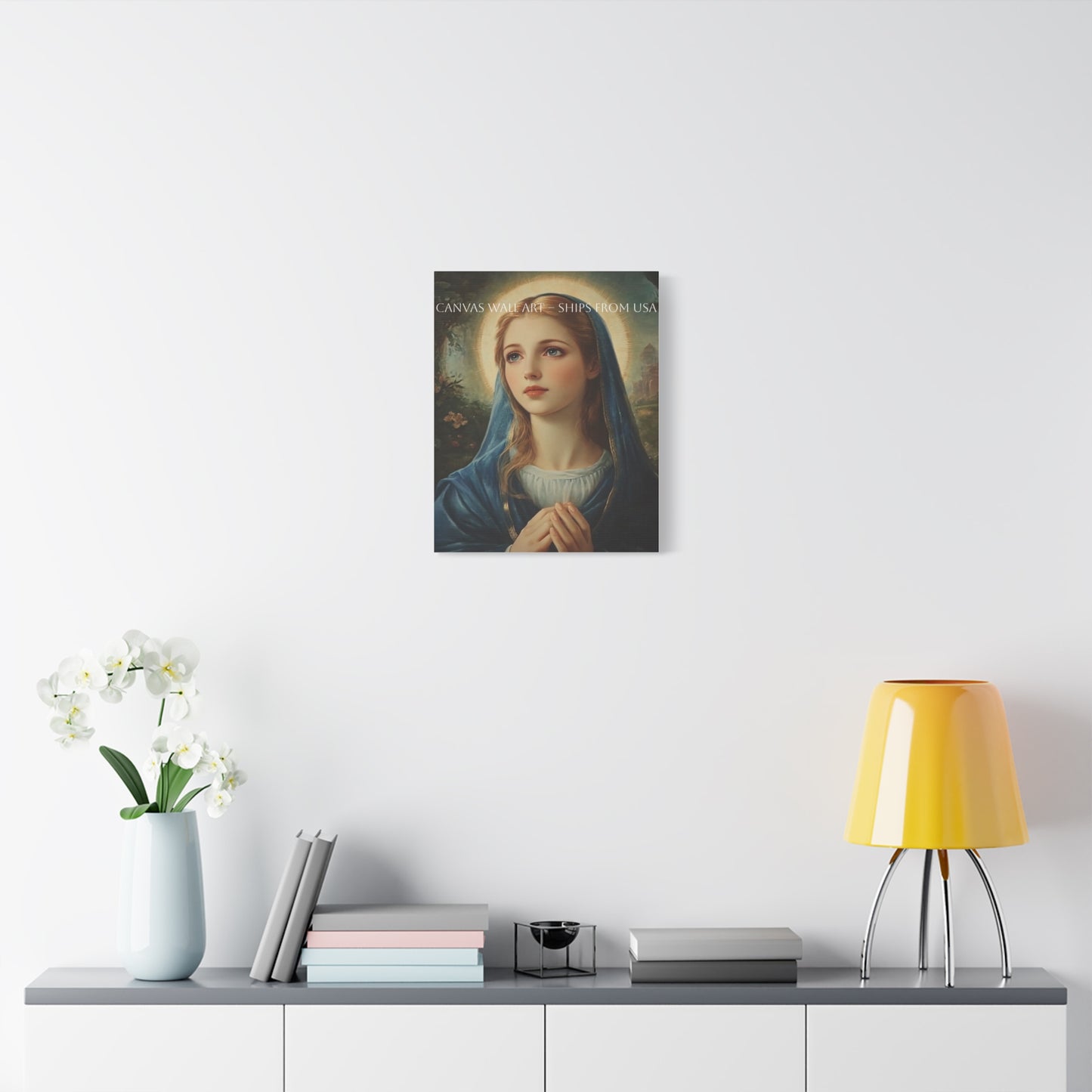 Saint Angela Merici Catholic Canvas, Christian Wall Art, Inspirational Faith Decor Print