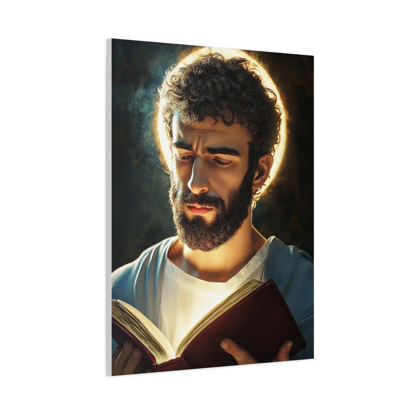 St. Barnabas Canvas Print, Catholic Decor Wall, Gift Religious Christian