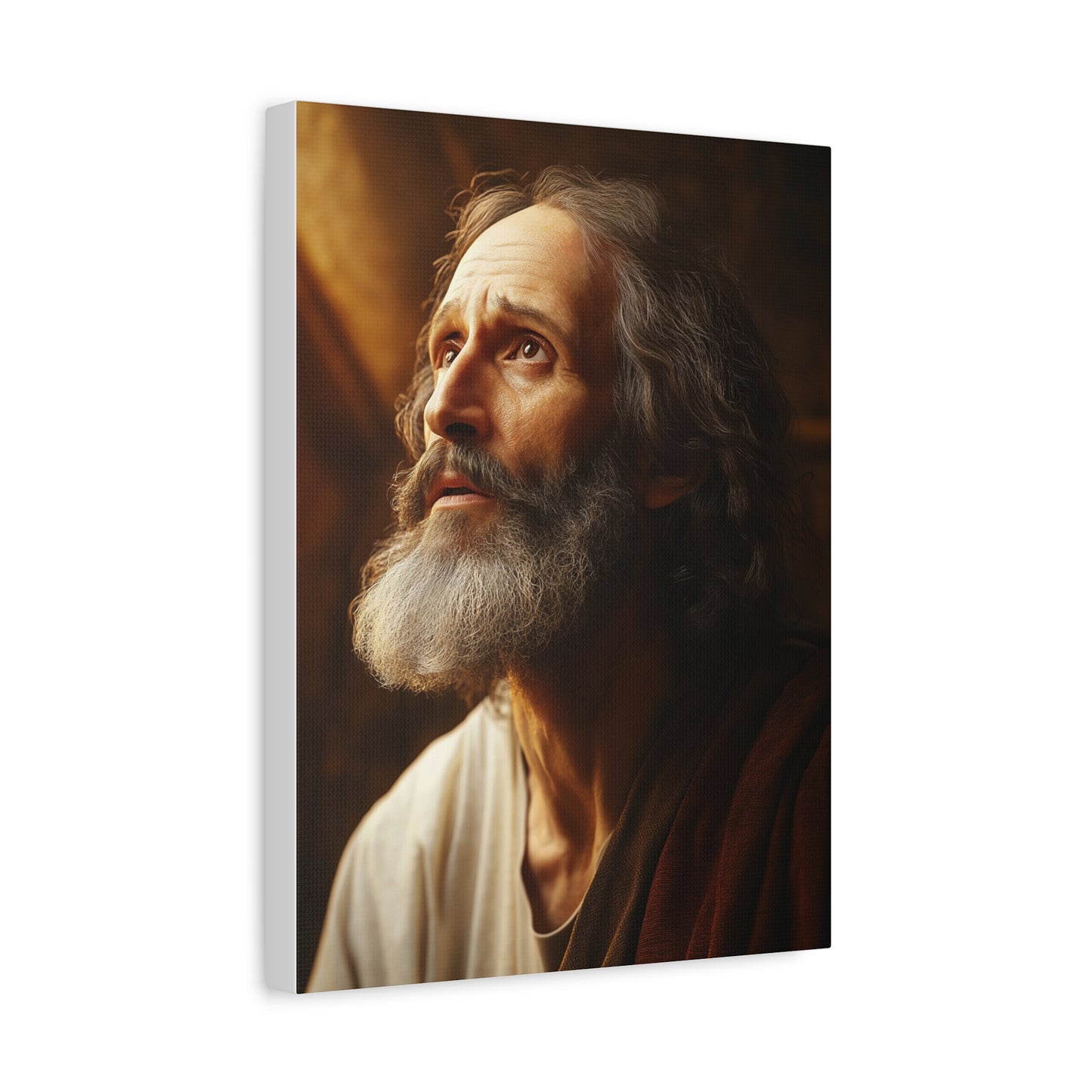 St. Matthew Apostle and Evangelist Catholic Canvas Wall Art, Christian Decor