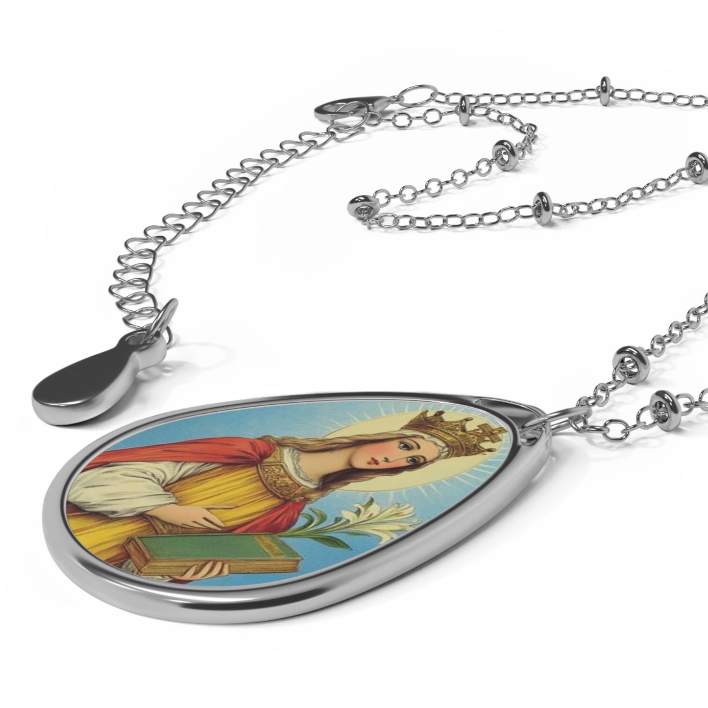 St. Anatolia Catholic Necklace Drop Pendant