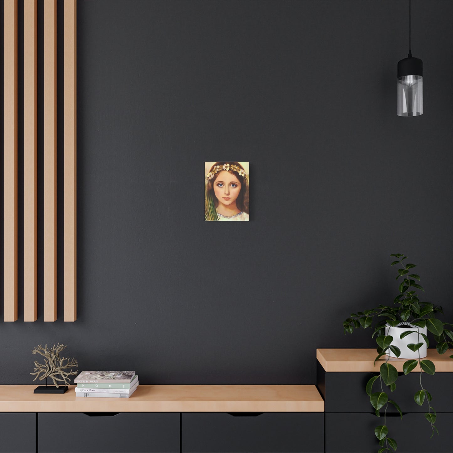 Ready To Hang - St. Philomena Catholic Canvas Wall Art, Christian Decor