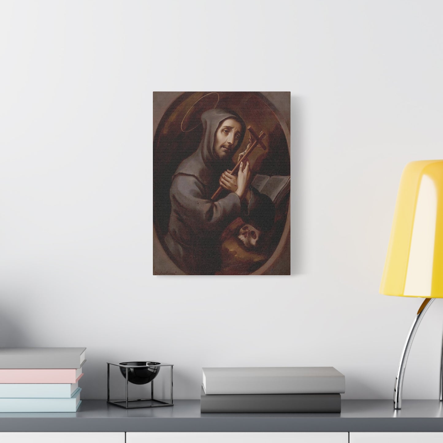 St Francis Catholic HQ Print on Canvas Ready To Hang - Virgin Mary Canvas