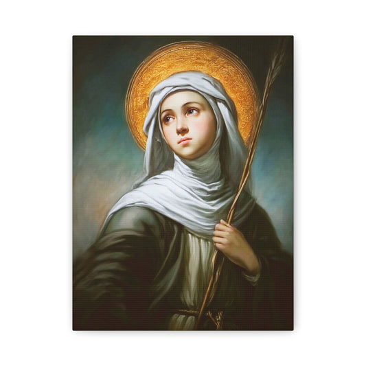 Angela Merici1 - Canvas Christian Art Wall Decor, Religious Gift