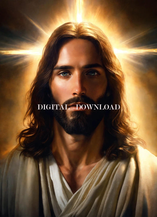 Our Lord Jesus Christ Religious Art Digital Image image 0
