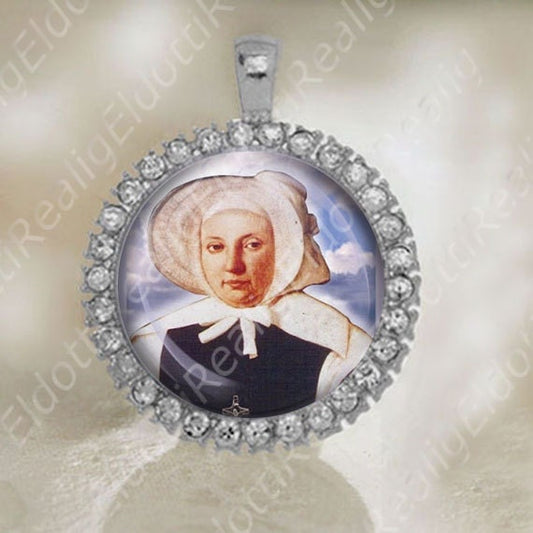St Emily de Vialar Patron Saint Christian Catholic Medal Charm Pendant necklace