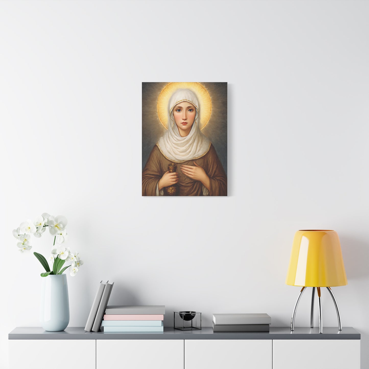 St. Joanna the Myrrhbearer Religious Canvas Wall Art, Christian Decor