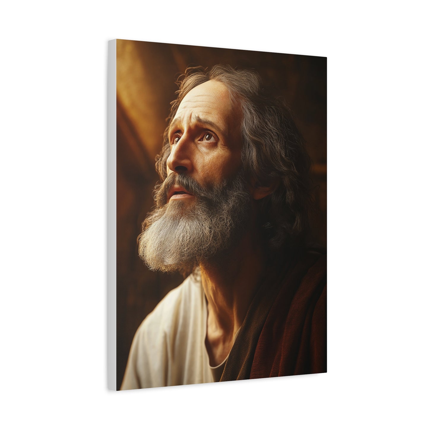 St. Matthew Apostle and Evangelist Catholic Canvas Wall Art, Christian Decor