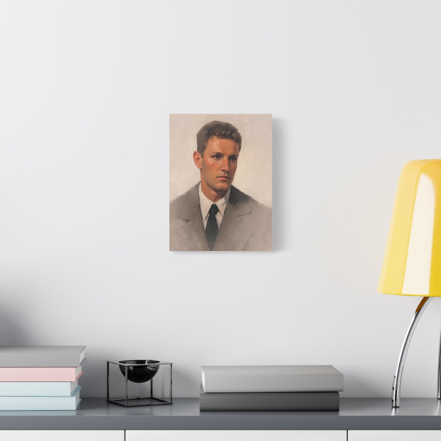 Ships from USA - St Alberto Marvelli Catholic Canvas Wall Art, Christian Decor