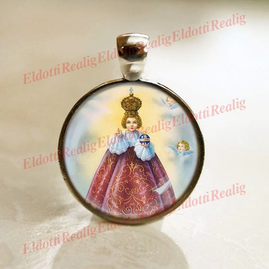 Infant Jesus of Prague - Christian Catholic Medal Pendant / Charm