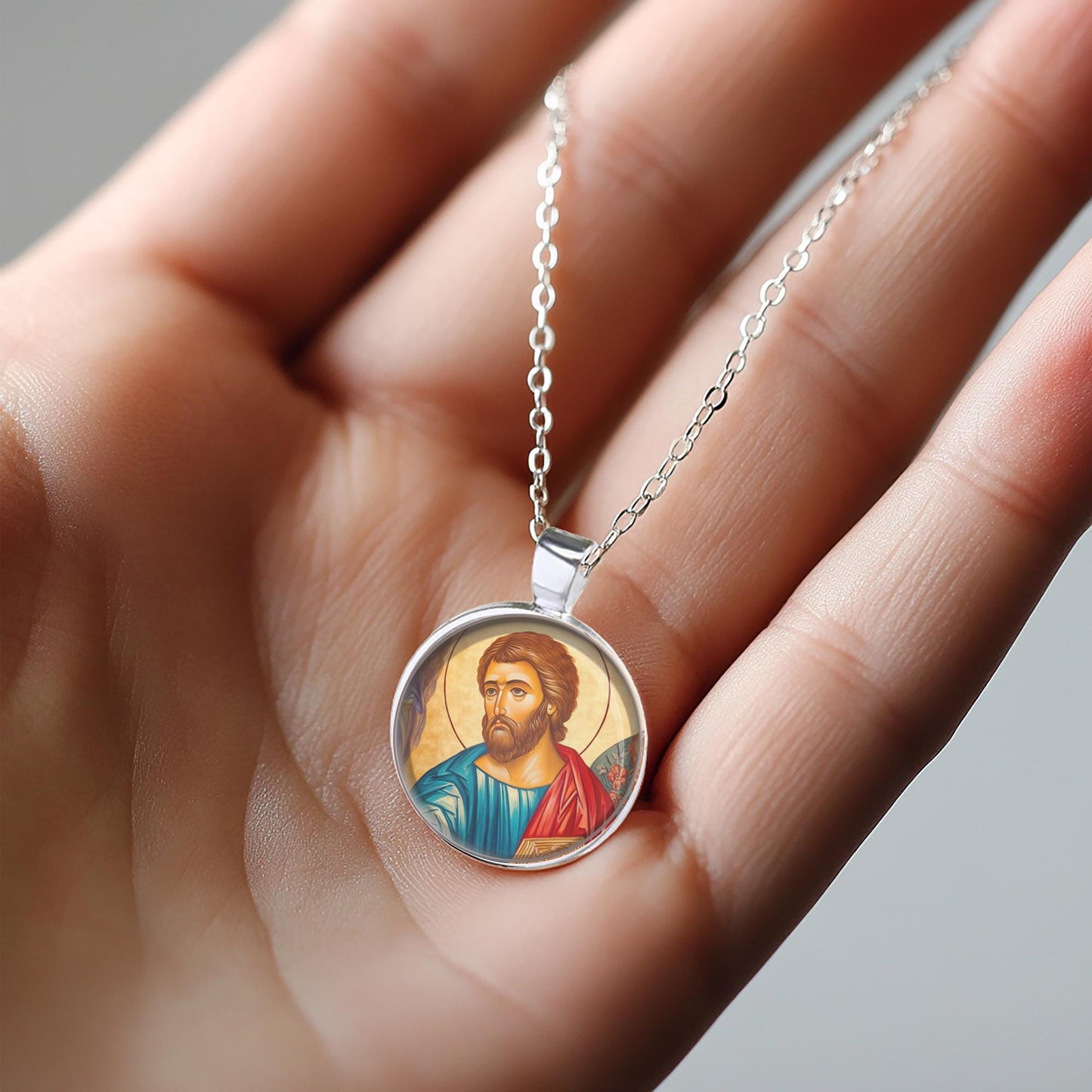 St. Phillip the Deacon Philip Orthodox Necklace Pendant Medal