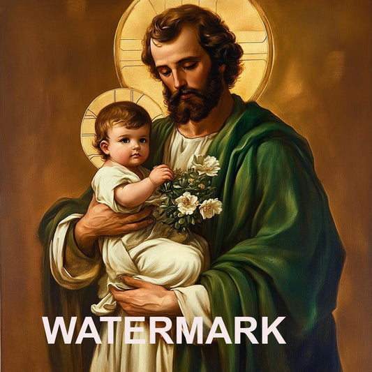 Saint Joseph Religious Art Digital Image image 0